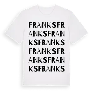 Franks ordlek t-shirt – ekologisk bomull t-shirt från Pinshirt