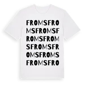 Froms ordlek t-shirt – ekologisk bomull t-shirt från Pinshirt