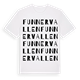 Funnervallen ordlek t-shirt