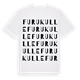 Furukulle ordlek t-shirt