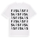 Fuskås ordlek t-shirt