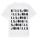 Gällsjön ordlek t-shirt