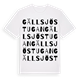 Gällsjöstugan ordlek t-shirt