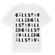 Gällstavallen ordlek t-shirt