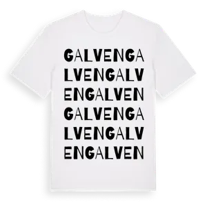 Galven ordlek t-shirt – ekologisk bomull t-shirt från Pinshirt