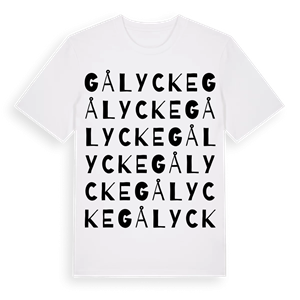Gålycke ordlek t-shirt – ekologisk bomull t-shirt från Pinshirt