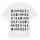 Gammelfall ordlek t-shirt