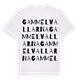 Gammelvallarna ordlek t-shirt