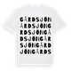 Gårdsjön ordlek t-shirt