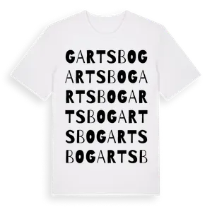Gartsbo ordlek t-shirt – ekologisk bomull t-shirt från Pinshirt