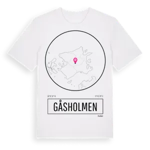 Gåsholmen t-shirt – ekologisk bomull t-shirt från Pinshirt