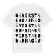 Gäverstabodarna ordlek t-shirt