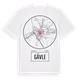 White t-shirt med Gävle t-shirt