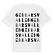 Gebbarsvallen ordlek t-shirt