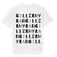 Gillermyran ordlek t-shirt