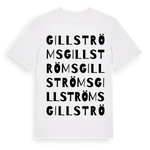 Gillströms ordlek t-shirt – ekologisk bomull t-shirt från Pinshirt