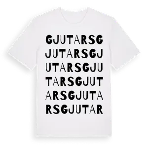 Gjutars ordlek t-shirt – ekologisk bomull t-shirt från Pinshirt