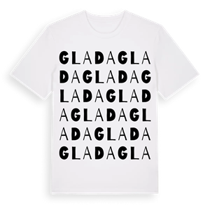 Glada ordlek t-shirt – ekologisk bomull t-shirt från Pinshirt