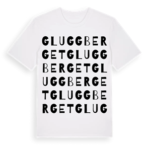 Gluggberget ordlek t-shirt – ekologisk bomull t-shirt från Pinshirt