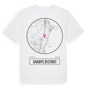 Gnarps Distrikt t-shirt – ekologisk bomull t-shirt från Pinshirt