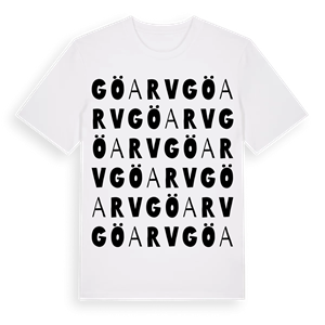 Göarv ordlek t-shirt – ekologisk bomull t-shirt från Pinshirt