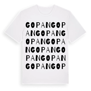 Gopan ordlek t-shirt – ekologisk bomull t-shirt från Pinshirt