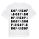 Gopan ordlek t-shirt