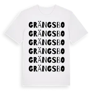 Grängsbo ordlek t-shirt – ekologisk bomull t-shirt från Pinshirt