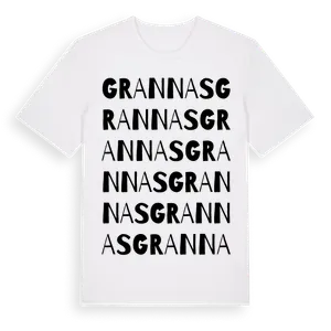 Grannas ordlek t-shirt – ekologisk bomull t-shirt från Pinshirt