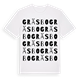 Gräsbo ordlek t-shirt