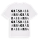 Gräsrabbarna ordlek t-shirt