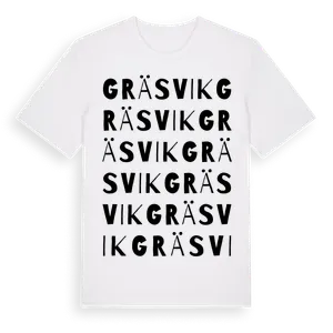 Gräsvik ordlek t-shirt – ekologisk bomull t-shirt från Pinshirt