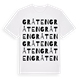 Gråten ordlek t-shirt