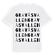 Gravåsvallen ordlek t-shirt