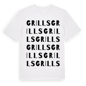 Grills ordlek t-shirt – ekologisk bomull t-shirt från Pinshirt