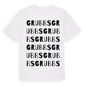 Grubbs ordlek t-shirt – ekologisk bomull t-shirt från Pinshirt