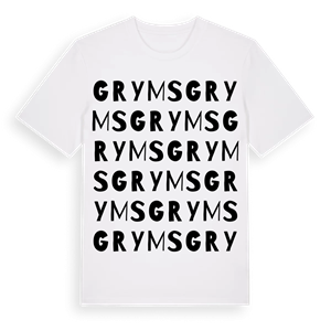 Gryms ordlek t-shirt – ekologisk bomull t-shirt från Pinshirt