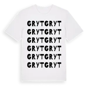 Gryt ordlek t-shirt – ekologisk bomull t-shirt från Pinshirt