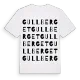 Gullberget ordlek t-shirt