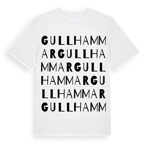 Gullhammar ordlek t-shirt – ekologisk bomull t-shirt från Pinshirt