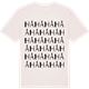Vintage White t-shirt med Hå ordlek t-shirt