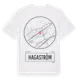 White t-shirt med Hagaström t-shirt