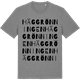 Mid Heather Gray t-shirt med Häggrönningen ordlek t-shirt