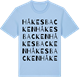 Blue Soul t-shirt med Håkesbacken ordlek t-shirt