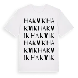 Hakvik ordlek t-shirt – ekologisk bomull t-shirt från Pinshirt