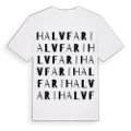 Halvfari ordlek t-shirt