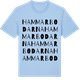 Blue Soul t-shirt med Hammarbodarna ordlek t-shirt