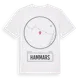 White t-shirt med Hammars t-shirt