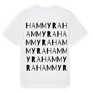 Hammyra ordlek t-shirt – ekologisk bomull t-shirt från Pinshirt