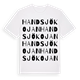 Handsjökojan ordlek t-shirt